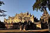 Mahar Aung Mye Bon San Monastery built in 1822, Inwa, near Mandalay, Myanmar (Burma), Asia 